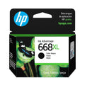 Tinta HP 668XL Negro 7FP39VL DJA 4300, 6500, 2900, 2975