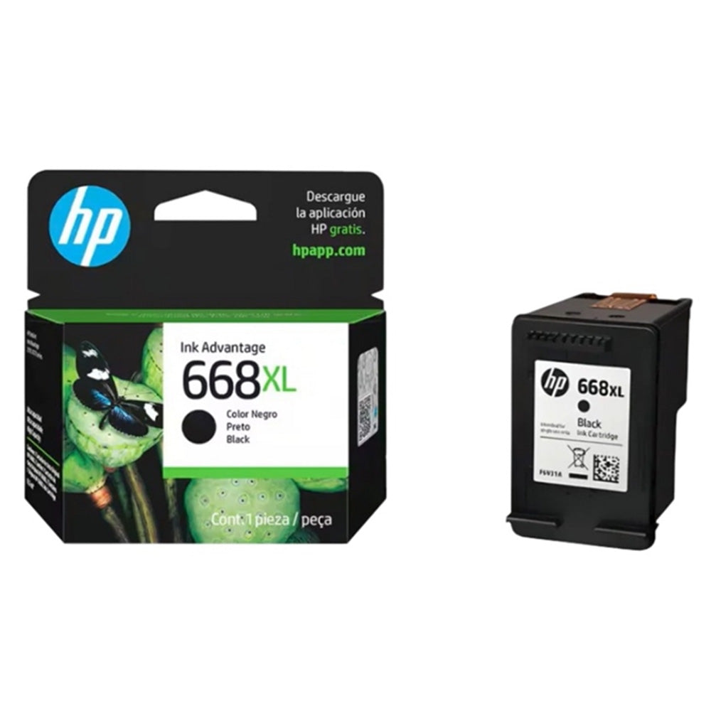 Tinta HP 668XL Negro 7FP39VL DJA 4300, 6500, 2900, 2975