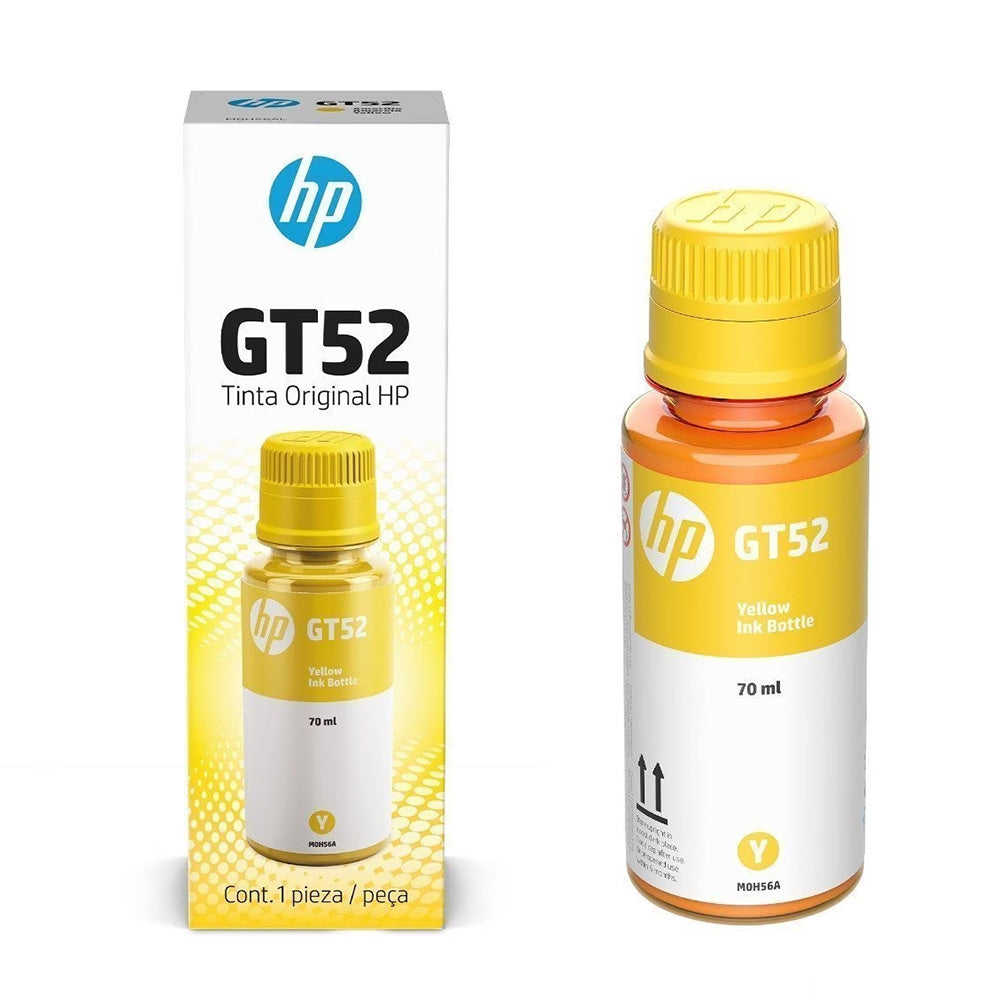 Tinta HP  GT52 M0H56AL Yellow Original 70 ml