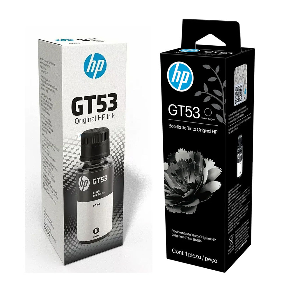 Tinta hp GT53 GT-53 Negro Original 90ml.